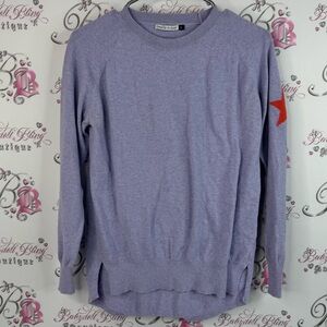Zaket & plover Purple Crewneck Sweater with Red Star by Bailey's Blossoms
